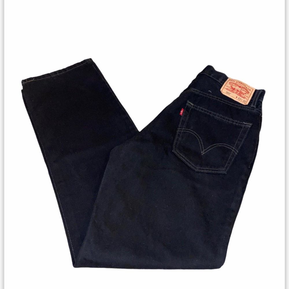 Black Levi Relaxed fit Jeans